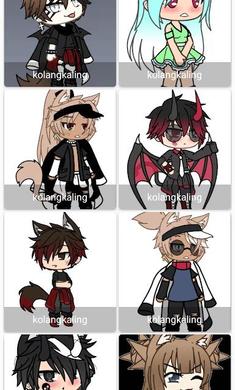 加查服装人设大全(OcGachaClubxGachaLife) 1