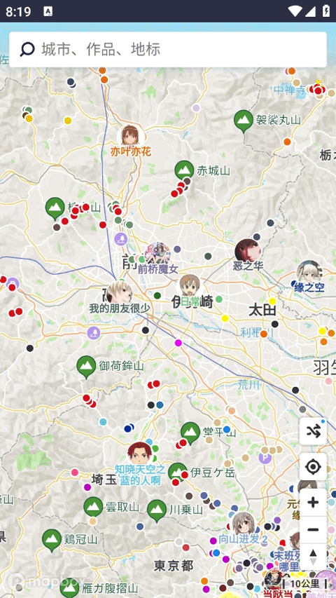 ANITABImap地图
