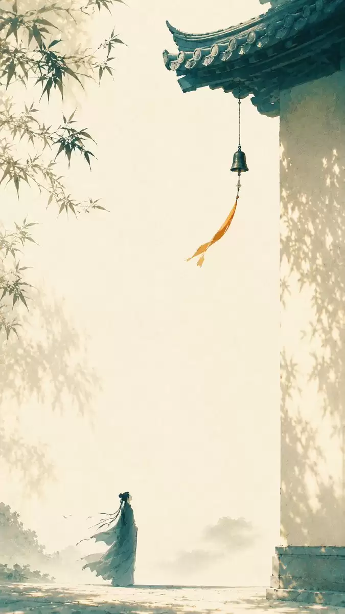 东方极简禅意壁纸