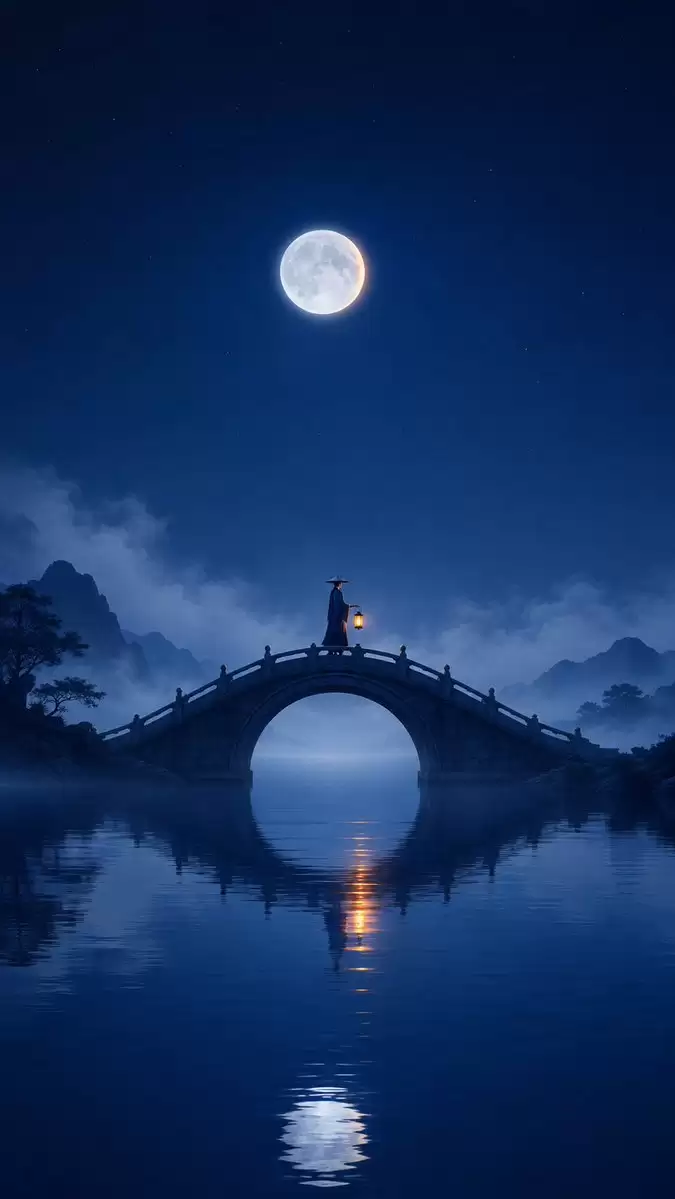 东方月影桥韵美学海报