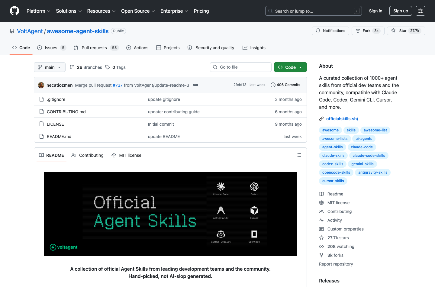 Agent Skills 去哪里找？awesome-agent-skills 官方资源合集