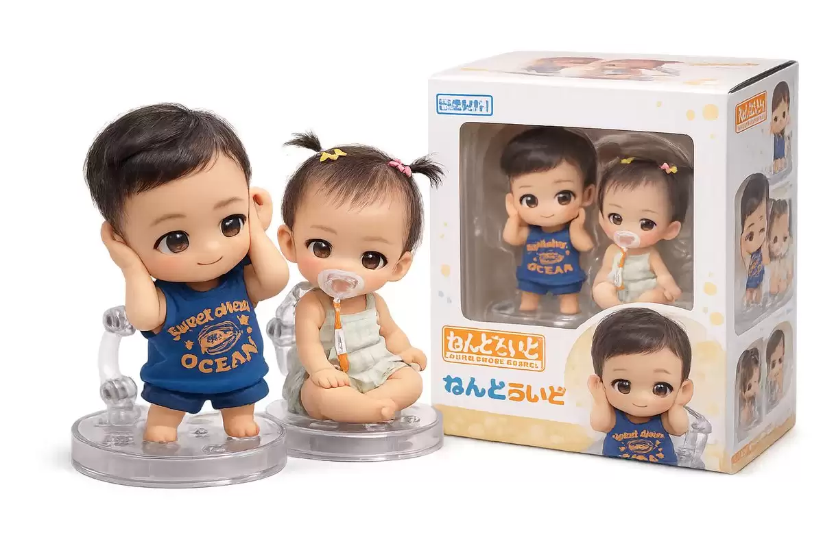 日式 Nendoroid 风格迷你手办
