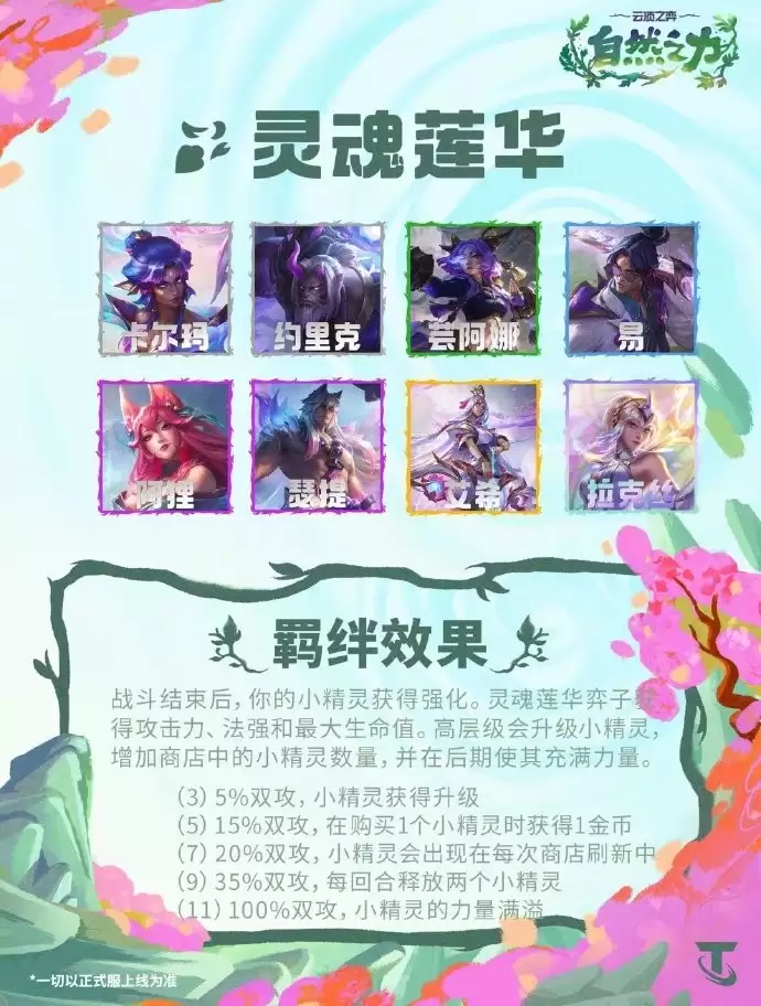 云顶之弈S18 灵魂莲华羁绊效果总览