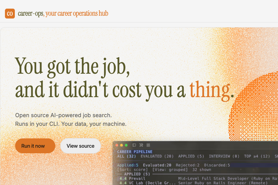 career-ops 最新官方入口:本地 AI 求职指挥中心安装指南