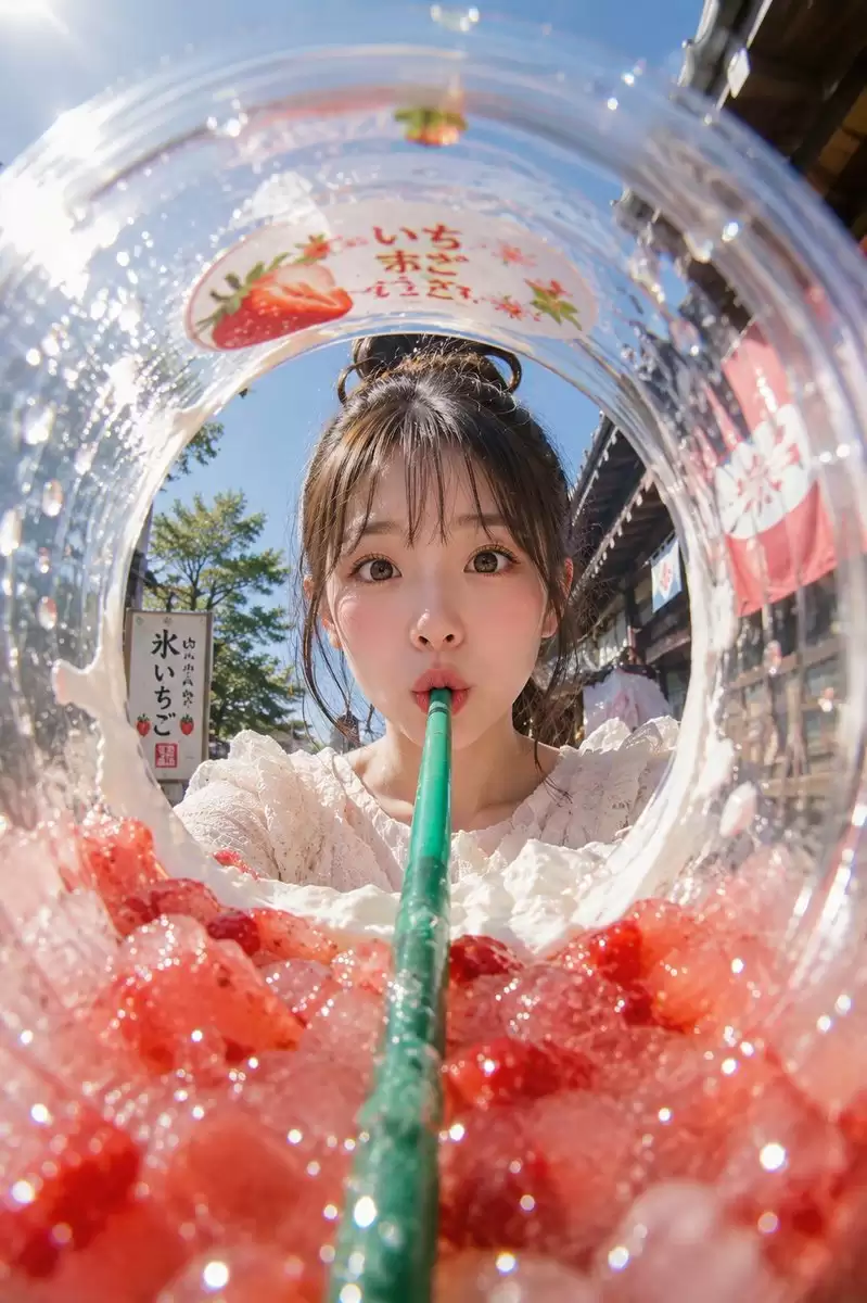 夏日刨冰：鱼眼视界