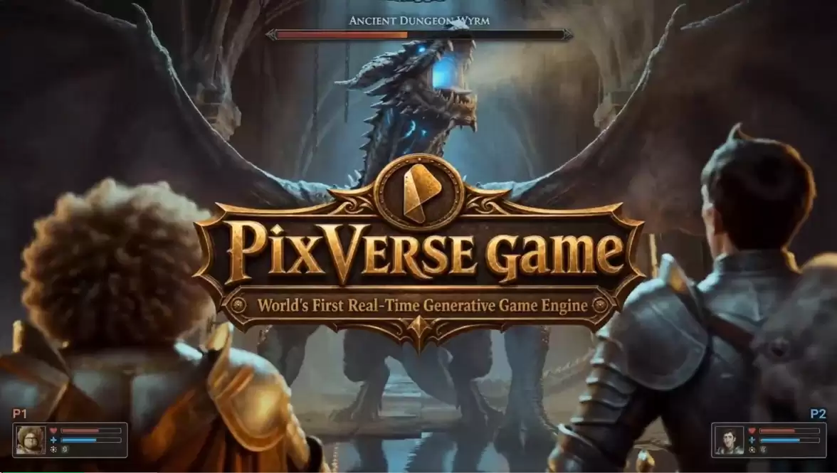 PixVerse Game – 爱诗科技推出实时视频与互动世界生成游戏引擎