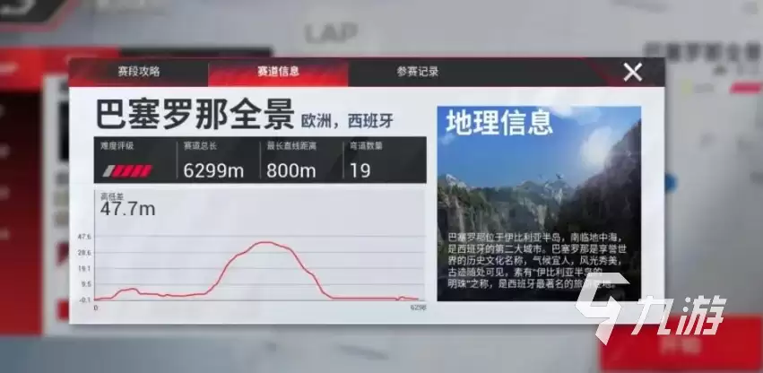 巅峰极速巴塞罗那地图攻略 巅峰极速巴塞罗那赛道解析