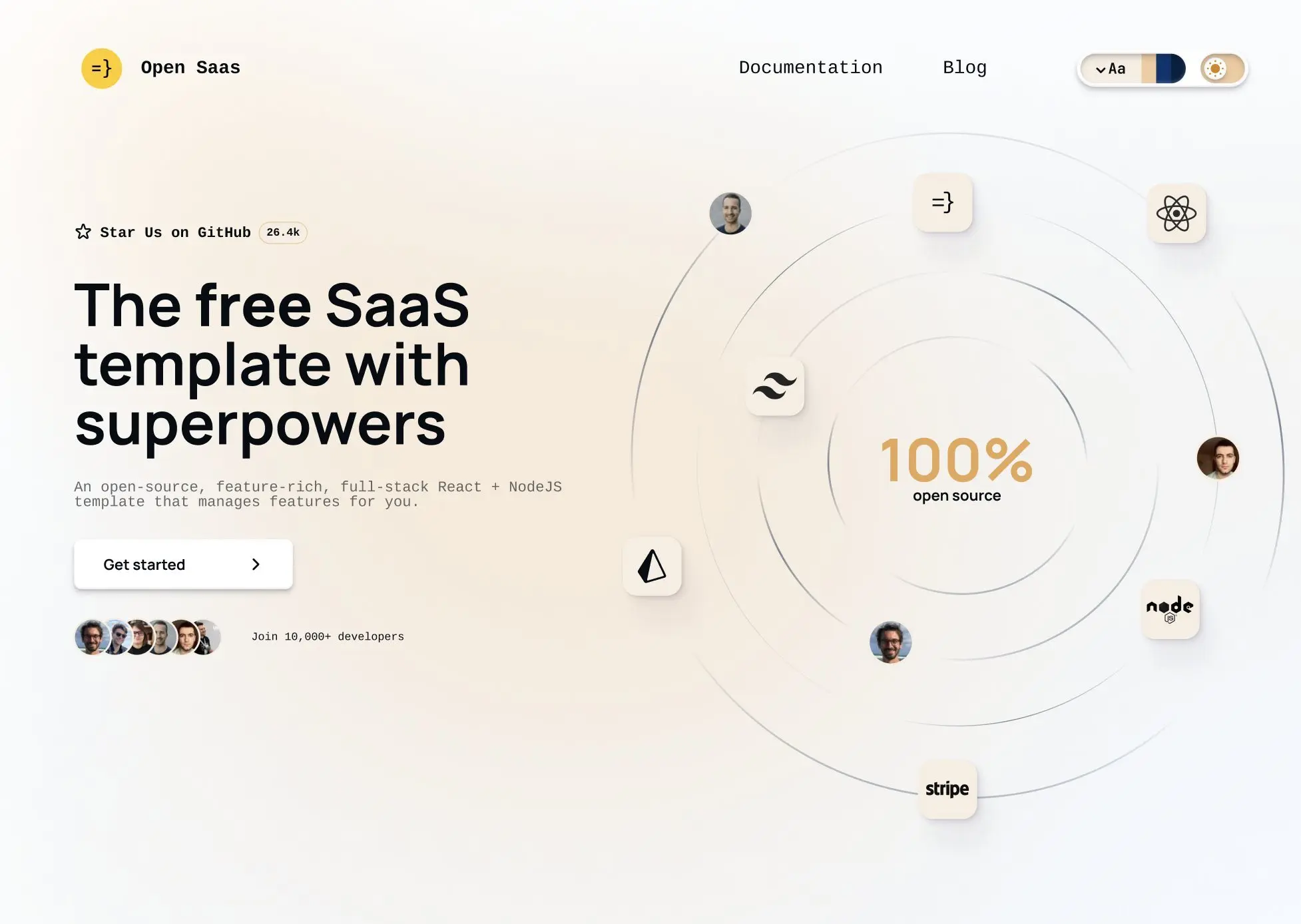 open-saas 官方入口：React、Node.js、Prisma SaaS 模板下载指南