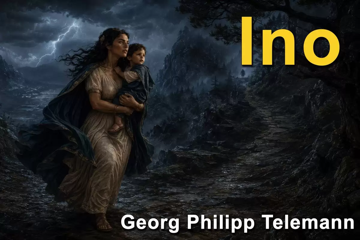 戏剧性的 Ino Telemann 海报