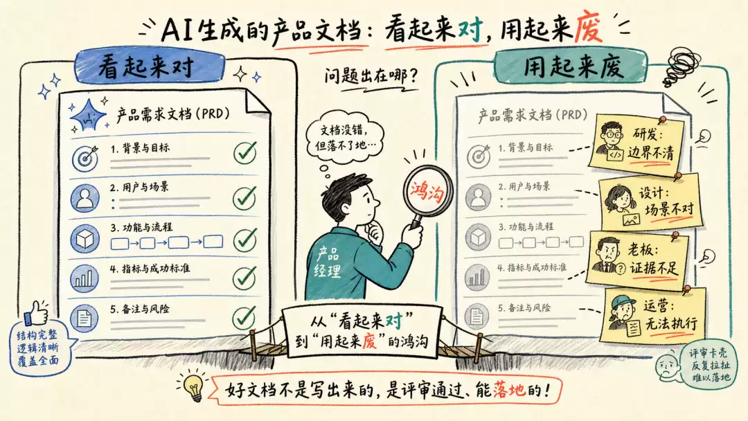 AI 写得像答案:为什么落不了地