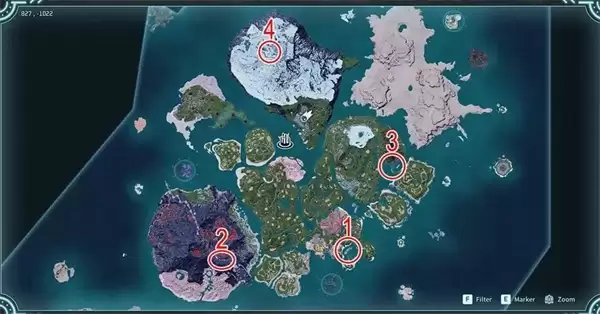 幻兽帕鲁正式版：四块响骨获取位置分享