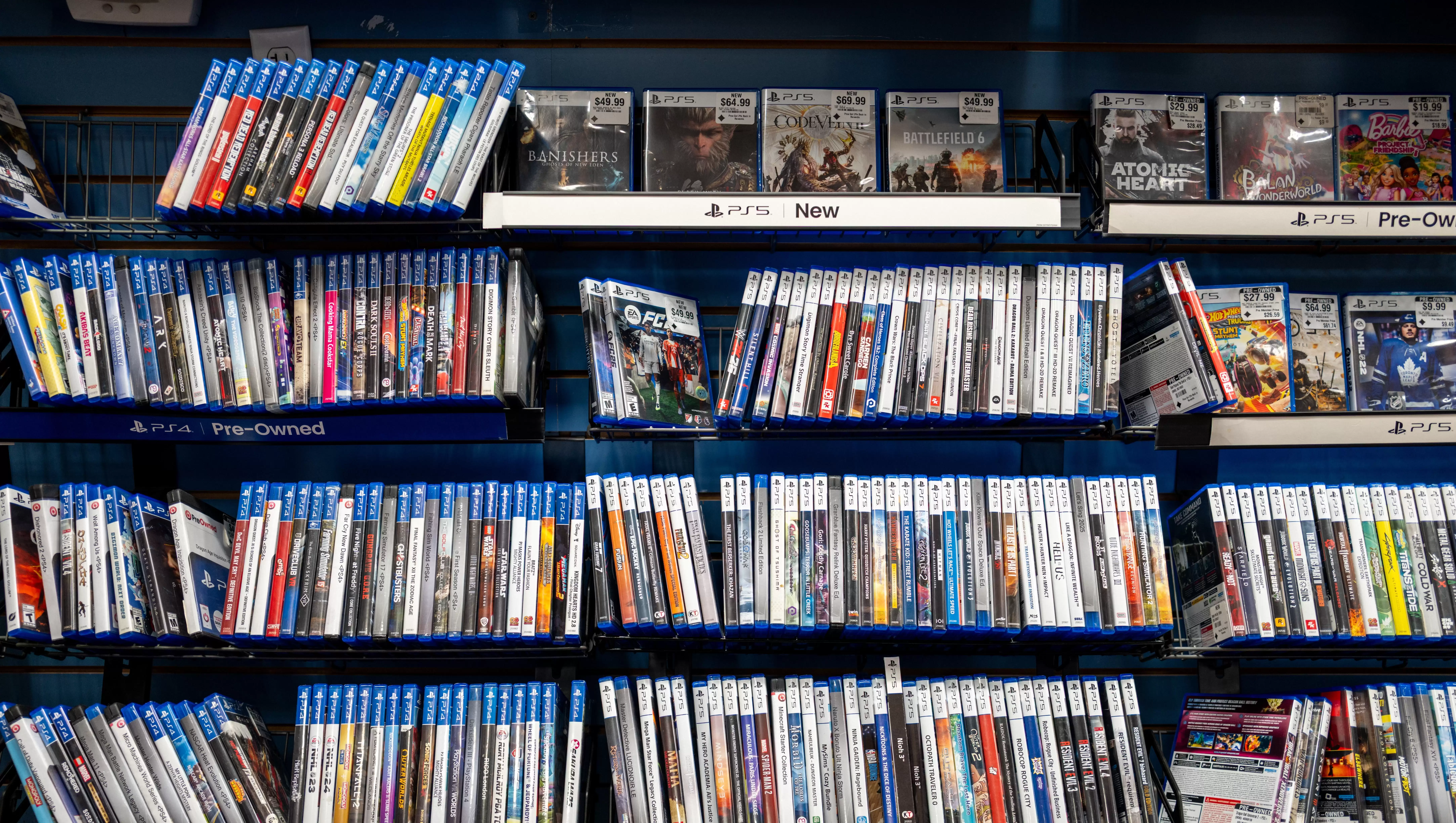 GameStop首席执行官Ryan Cohen坚称索尼取消实体光盘完全没关系:因为游戏销售占其业务比重极低