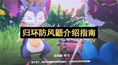 归环防风鼯指南介绍