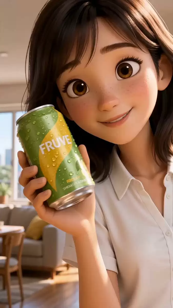 皮克斯动画饮料广告