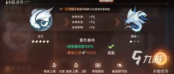 龙族卡塞尔之门评级段位有哪些 龙族卡塞尔之门评级系统介绍