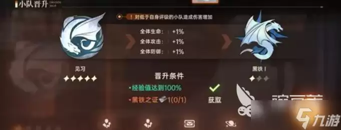龙族卡塞尔之门小队评级段位介绍 龙族卡塞尔之门小队评级段位有哪些