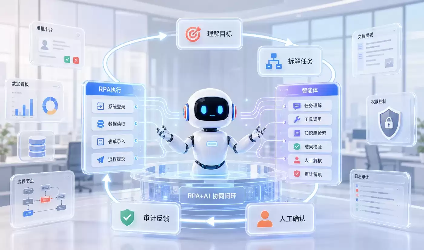 拆解底层逻辑：RPA 与 AI 智能体的核心本质差异