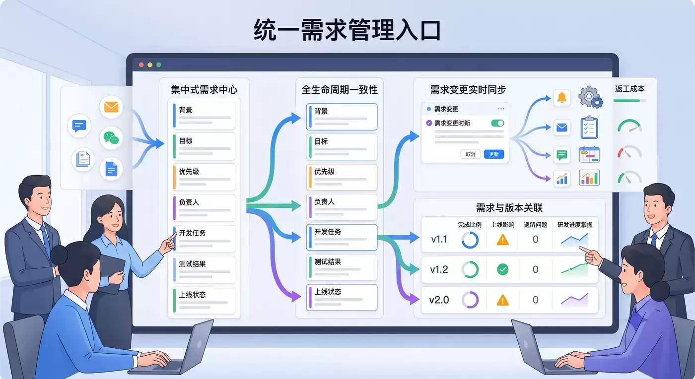 2026 企业研发管理升级：开发需求管理工具如何搭建需求全生命周期体系