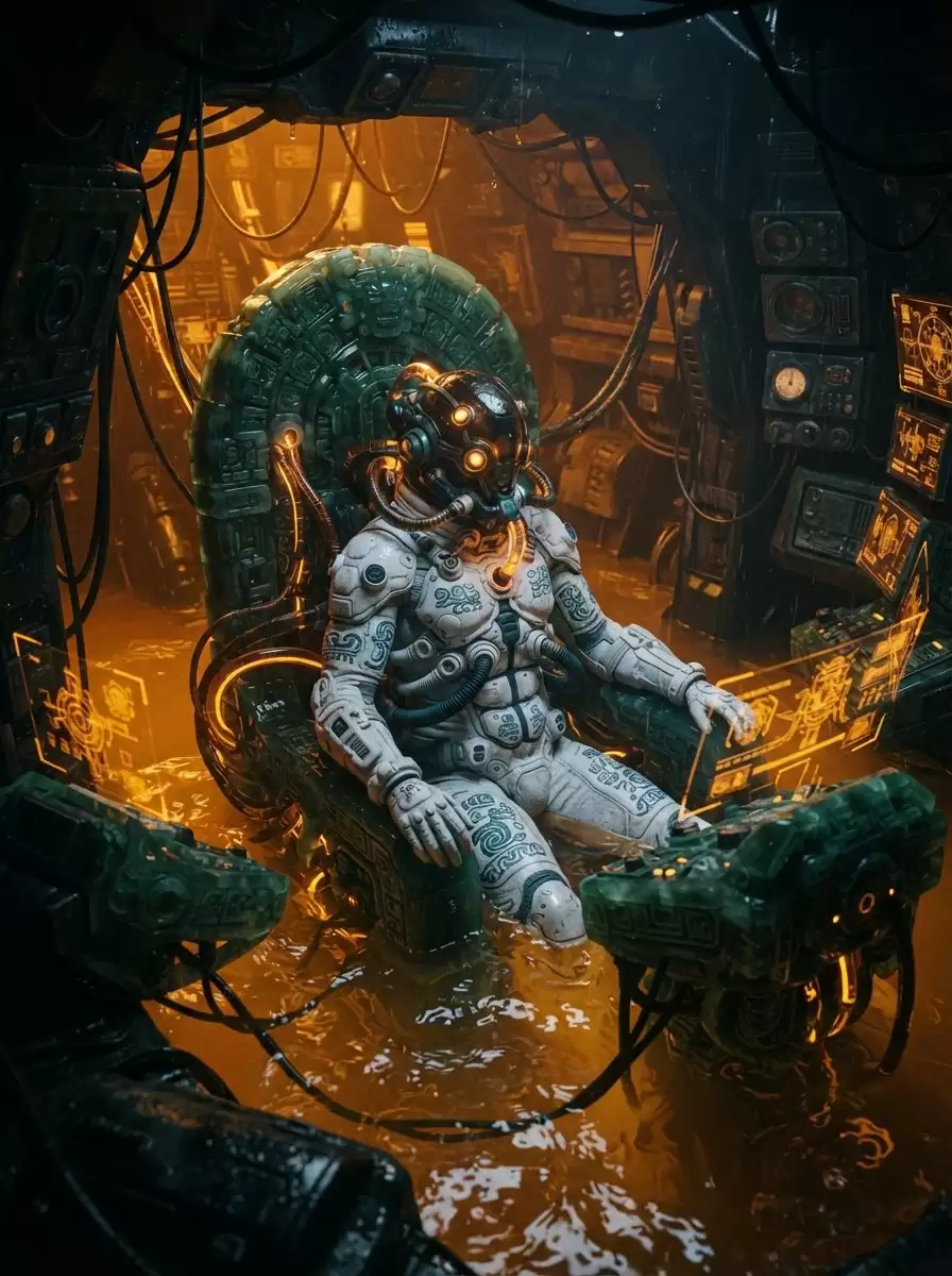 中美洲生物机械操控舱