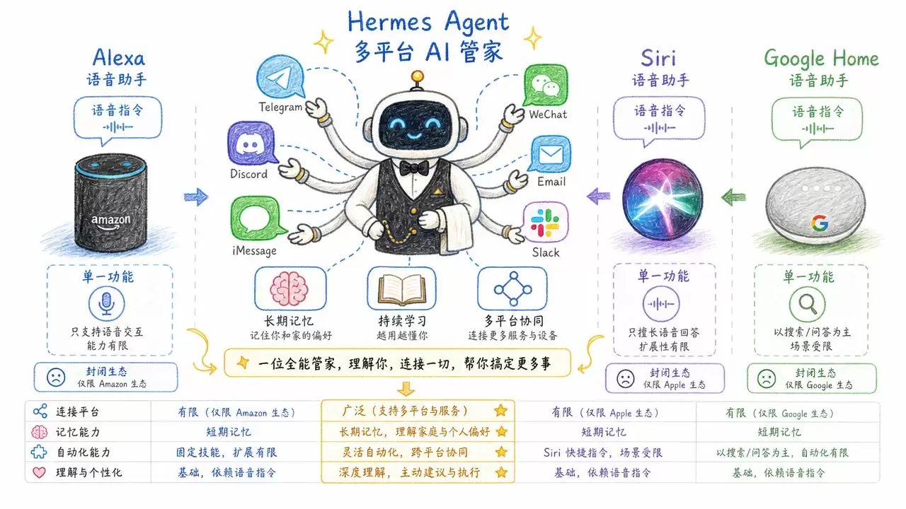 Hermes Agent + Home Assistant:用 AI 语音管家控制全屋智能家居