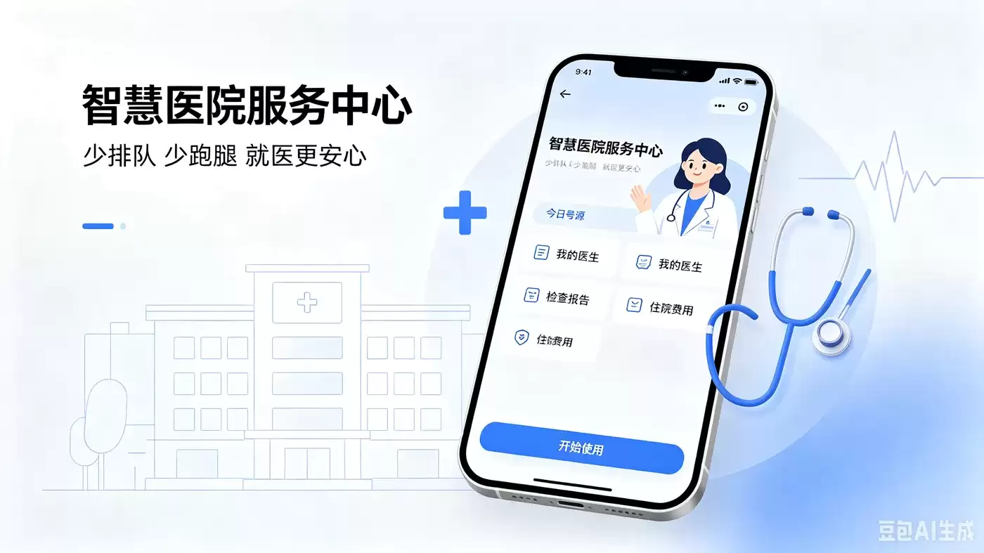 智慧医院小程序开发助推医疗服务数字化升级
