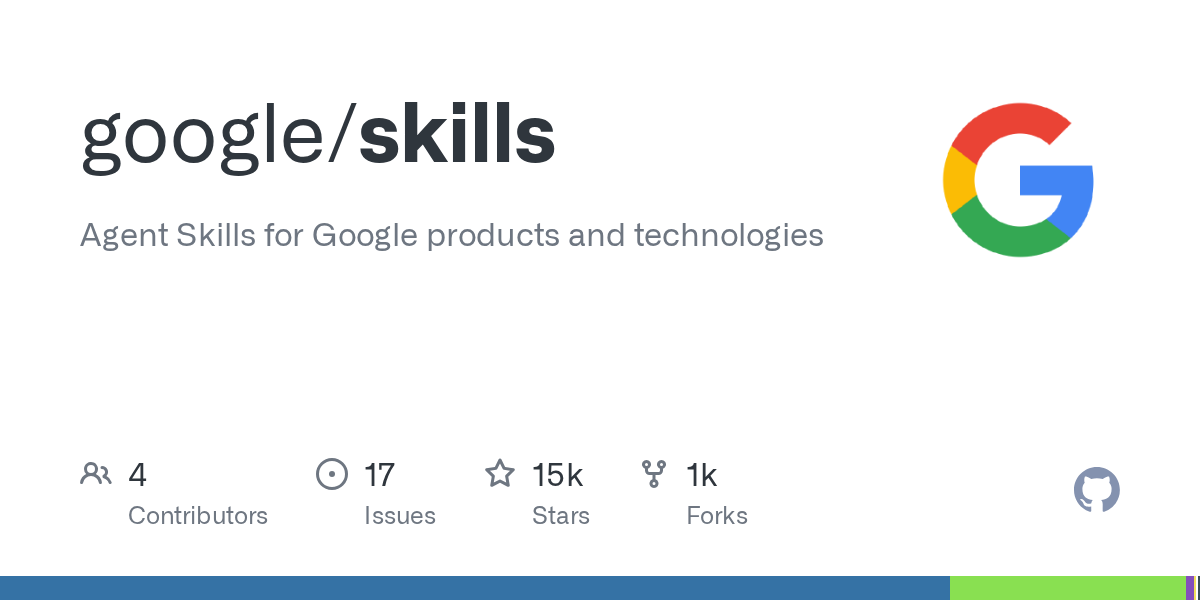 google/skills 官方入口：Google Cloud Agent Skills 安装指南