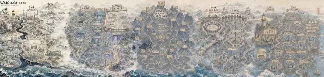 这:可能是今年WAIC最惊艳的图片！