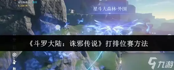 《斗罗大陆诛邪传说》打排位赛方法