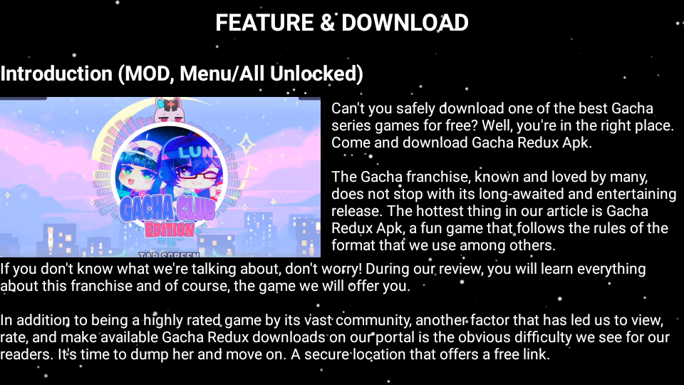 加查搭配指南(GachaNovaEditionMod) 2