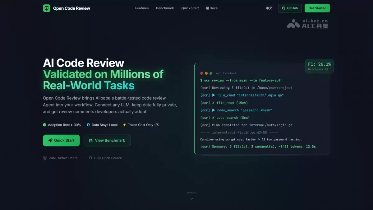 Open Code Review - 阿里开源的 AI 代码审查 CLI 工具