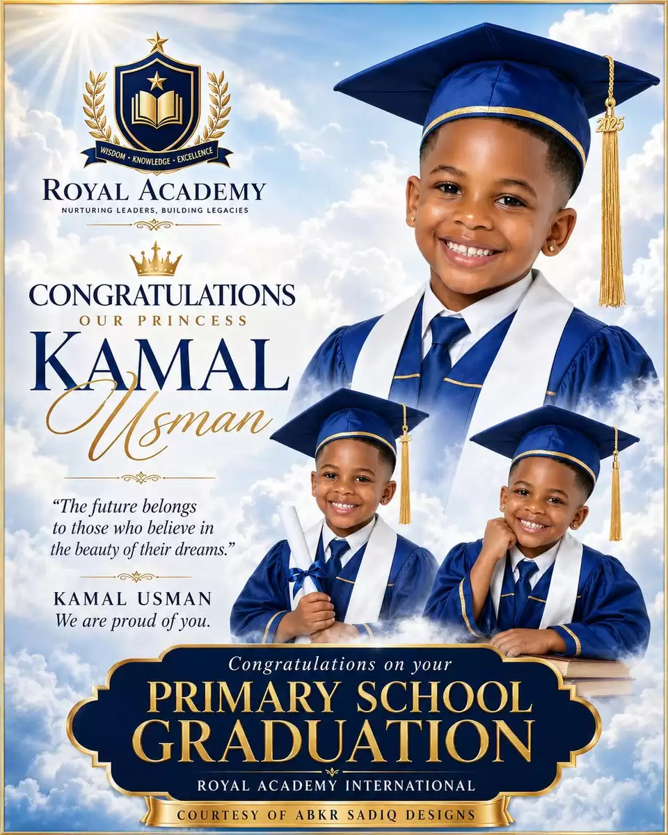 The Royal Primary Graduation Poster
