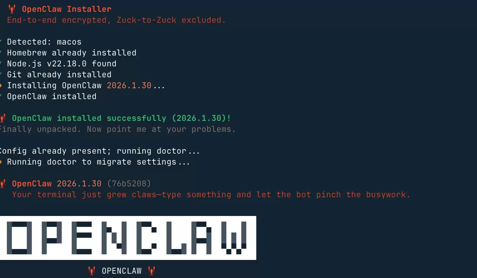 OpenClaw入门教程之介绍与安装、配置分享 原Clawdbot