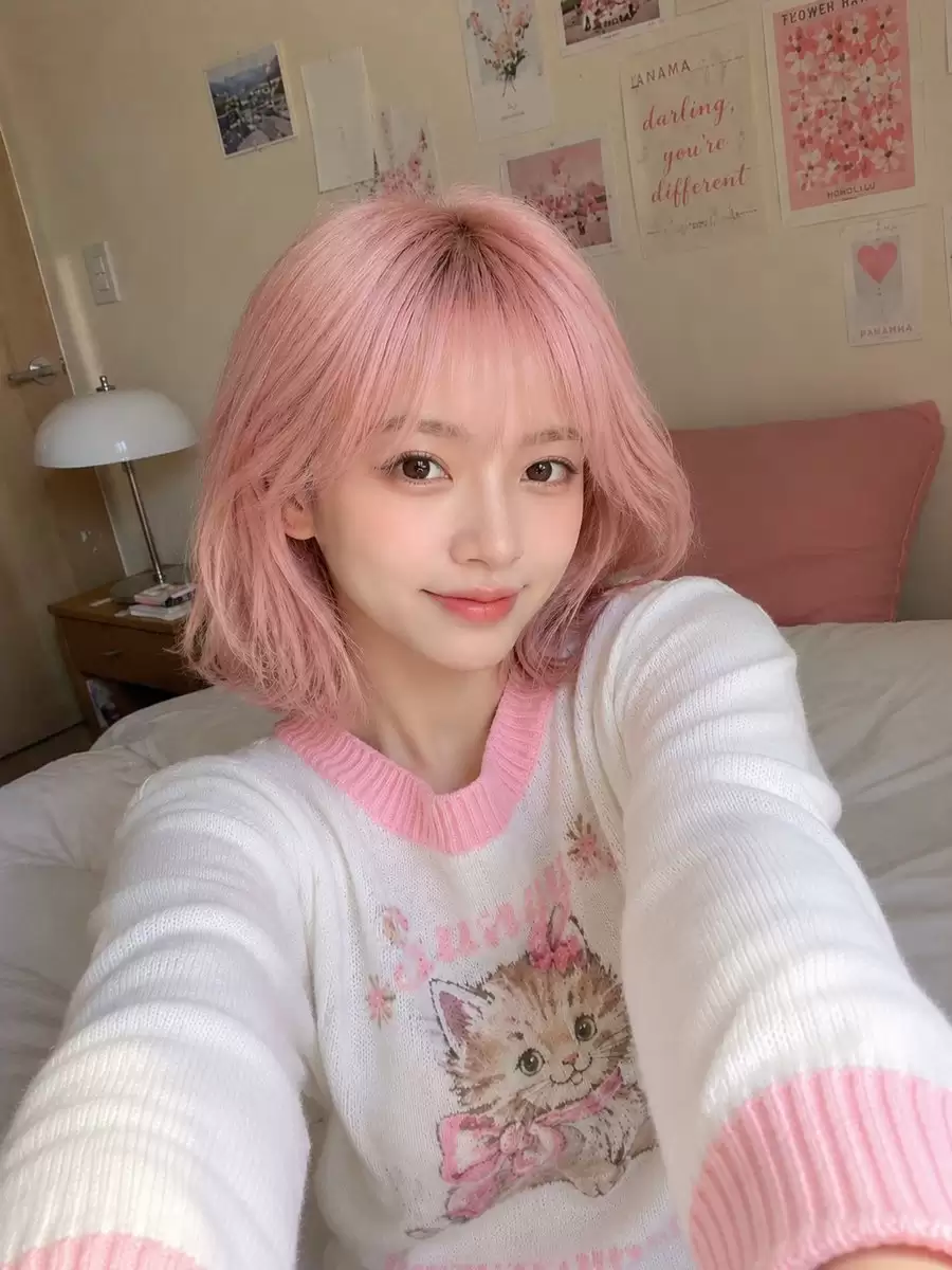 超逼真韩系智能机自拍