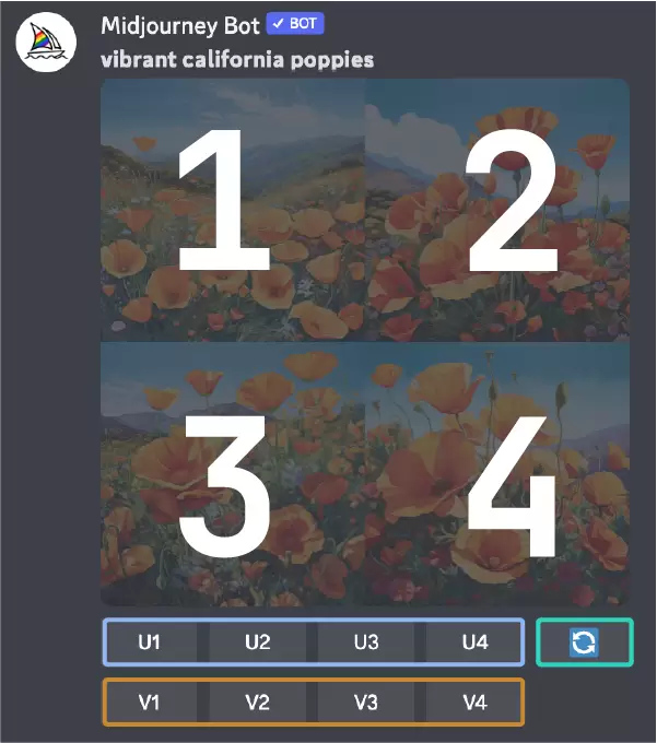 Midjourney 在 Discord 创建第一张图教程