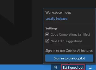 GitHub Copilot 在 VS Code 首次启用指引