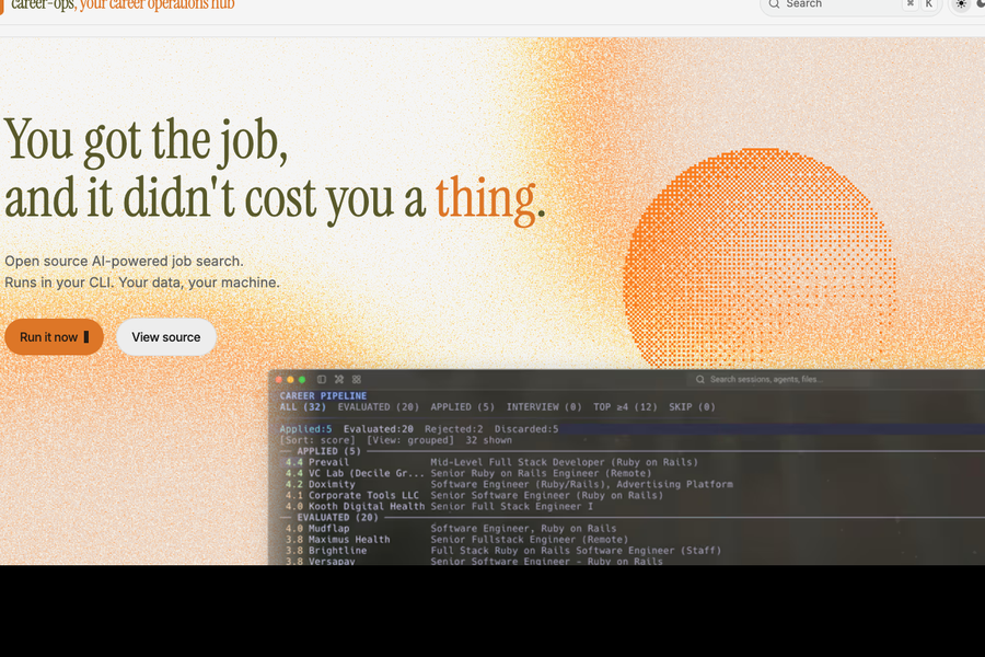 career-ops 怎么安装？Claude Code/Codex 求职管理教程