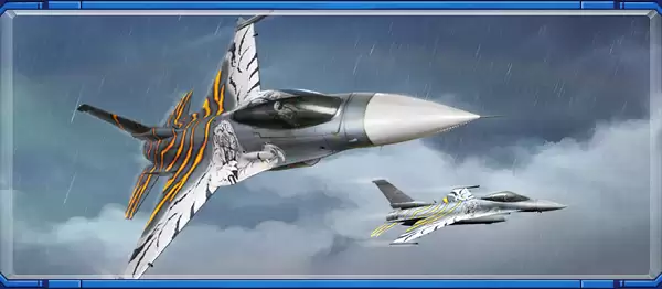 《空战争锋》F-16F跳涧虎