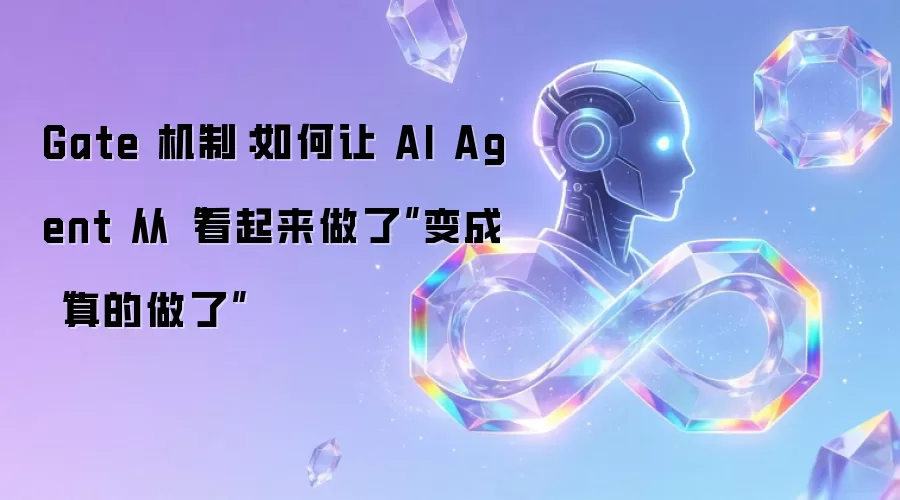 Gate 机制：如何让 AI Agent 从“看起来做了”变为“真的做了”