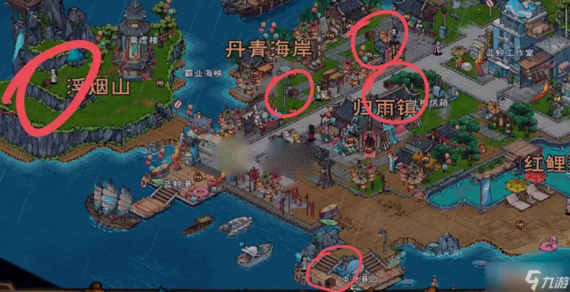 《烟雨江湖》烟雨宝箱位置一览