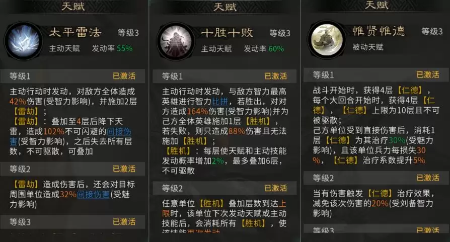 三国:天下归心张角主动队搭配攻略