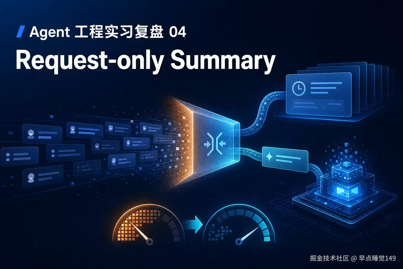 Agent 工程实习复盘 04｜长对话越聊越容易崩？Request-only Summary 与 Token 预算治理