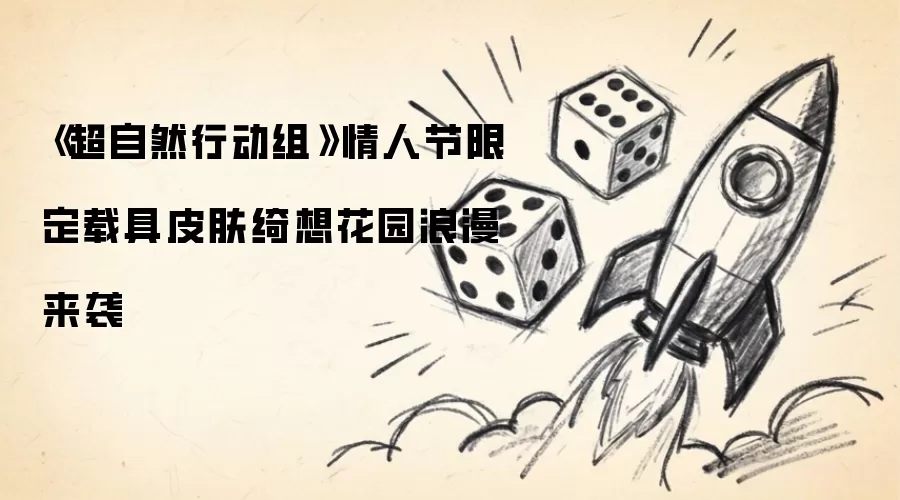 超自然行动组绮想花园载具皮肤情人节限定浪漫来袭