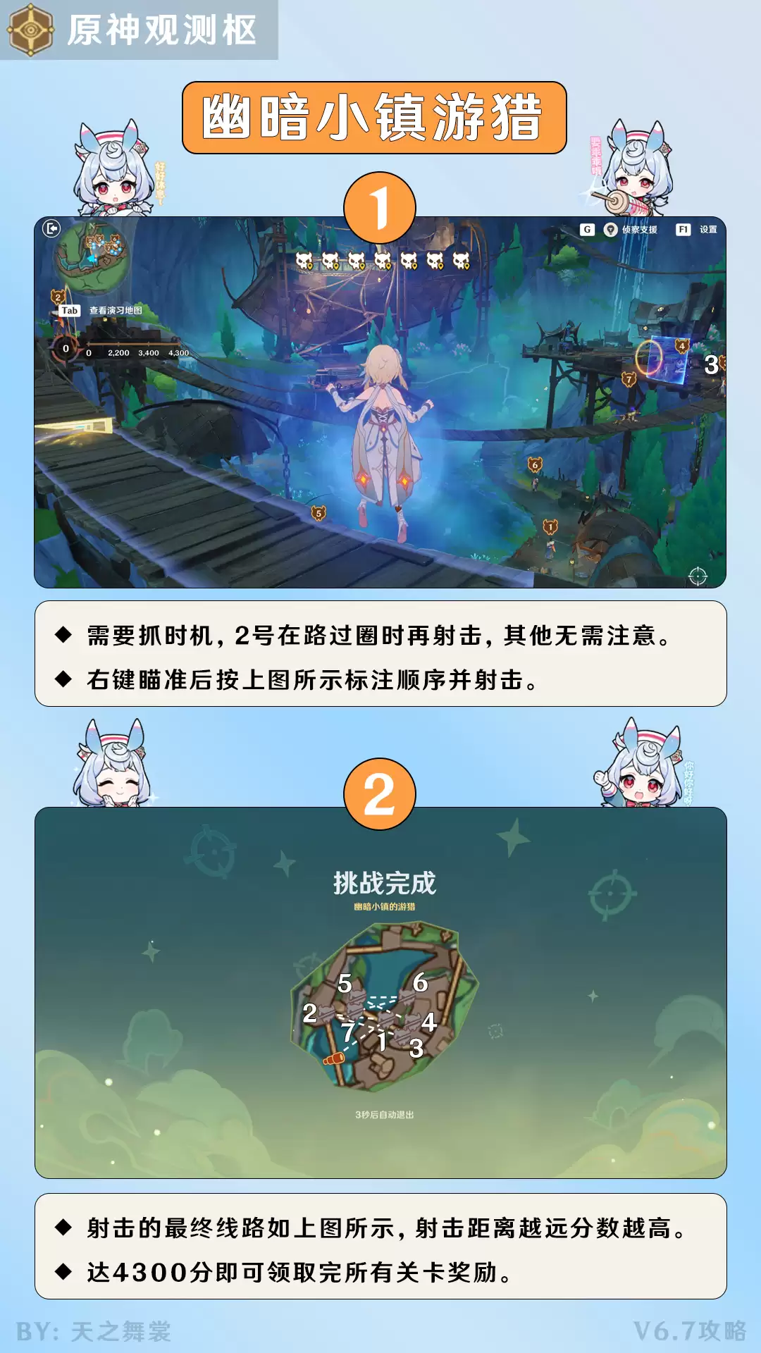 原神最终远射瞄准线第六关通关指南