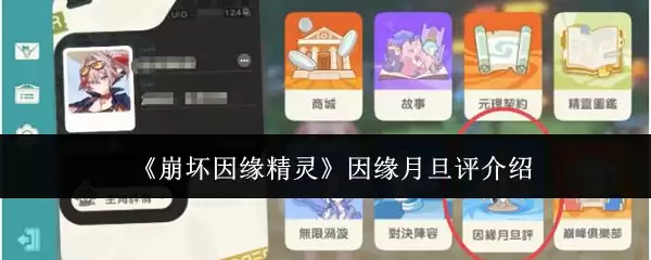崩坏因缘精灵因缘月旦评介绍