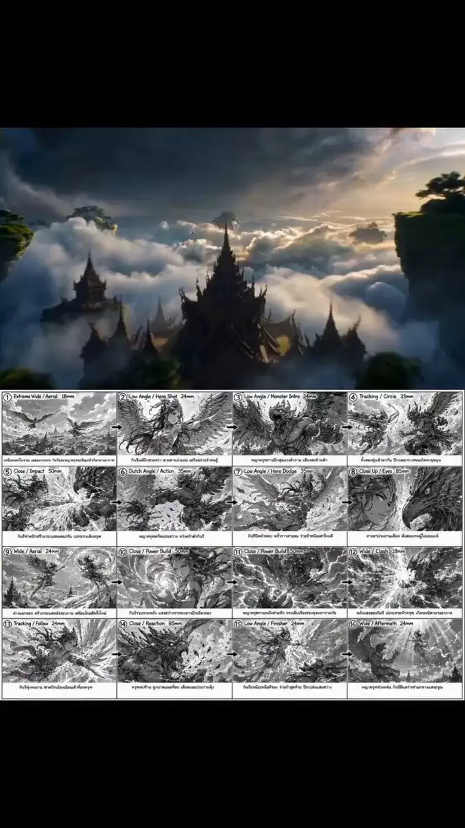 神话战士电影级 VFX 呈现