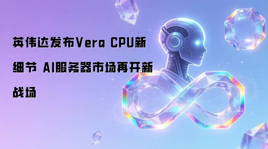 英伟达披露Vera CPU更多细节 AI服务器市场再启新战场