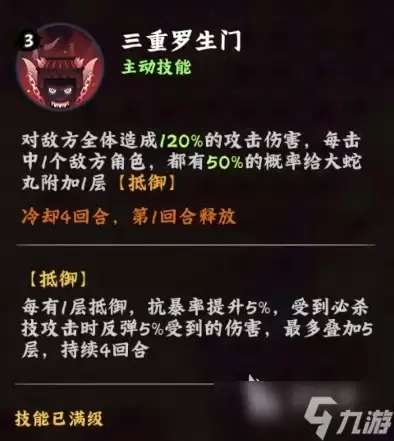 火影忍者木叶高手大蛇丸怎么样 火影忍者木叶高手大蛇丸角色分析