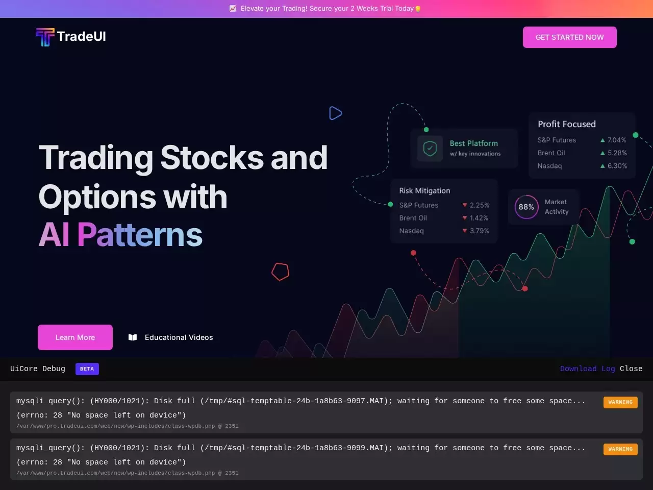 TradeUI-TradeUI系一个提供强大的人工智能数据驱动工具的项目