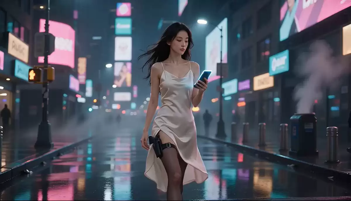 赛博朋克动作短剧