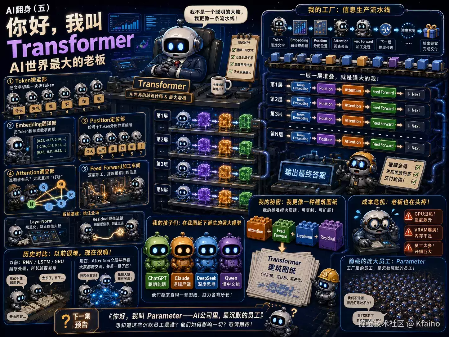 码农的AI翻身 五 你好:我叫 Transformer